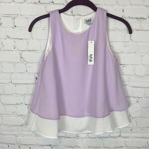 MIA New York Girl’s Layered Blouse